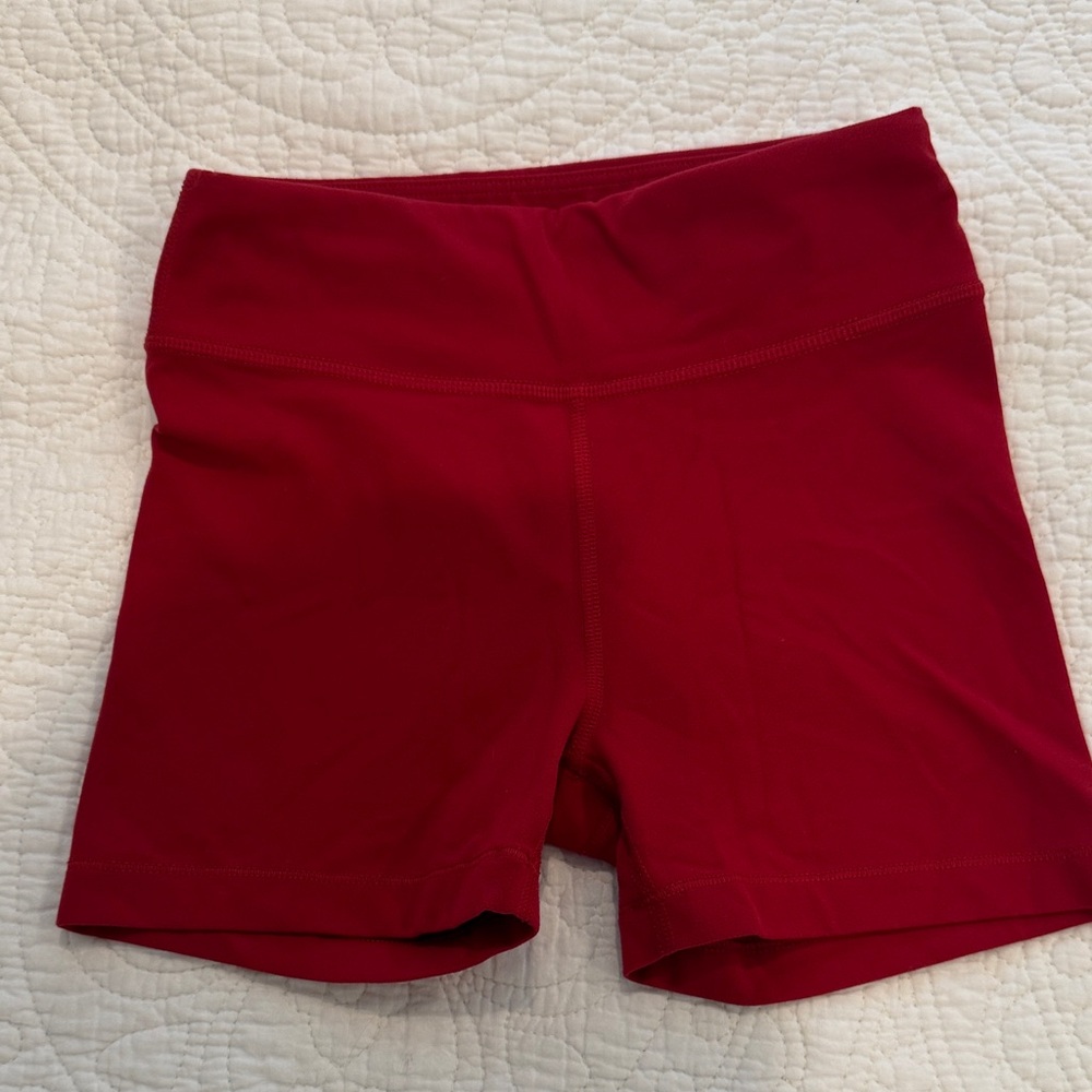 Athleta Girl Chit Chat Short Red